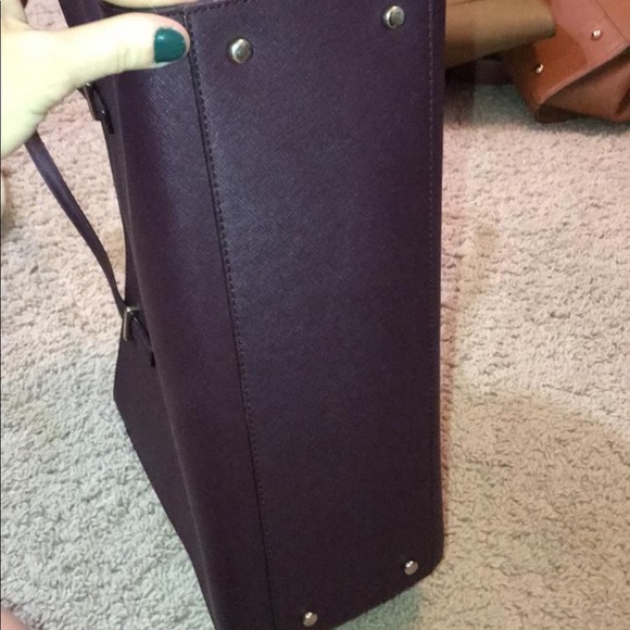 Plum Kate Spade Tote - Picture 5 of 8